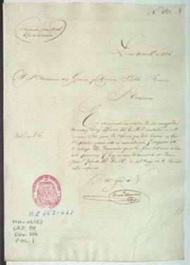 Recepción de nota y listas de reforma para hospitales