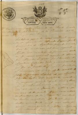 Testimonio de condena