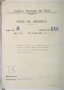 Elección de mayordomo