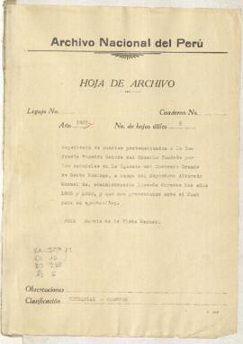 Aprobación de cuentas