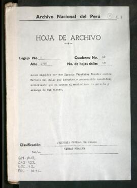 Injurias y provocación