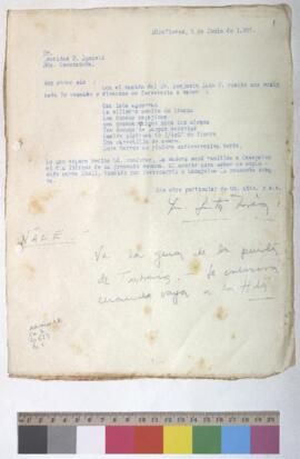 Envío de cemento y materiales de ferretería