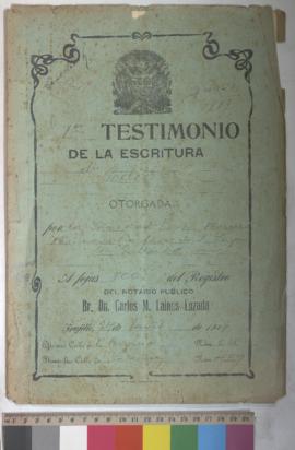 Testimonio de poder