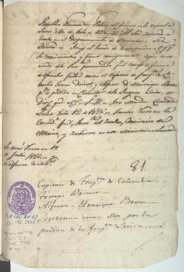 Pérdida de la fragata Luisa