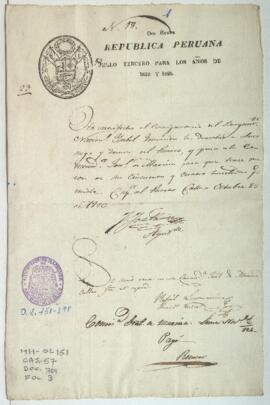 Solicitud de licencia de salida para barco