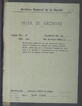Inventario de bienes