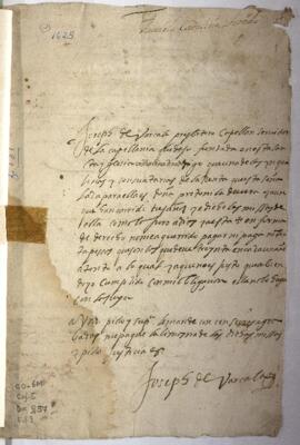 Solicita pago de misas