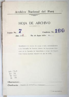 Aprobación de cuentas