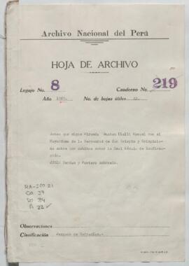 Admisión a cofradía