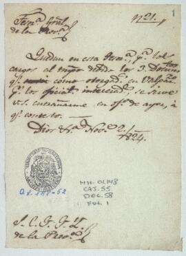 Recepción de documentos