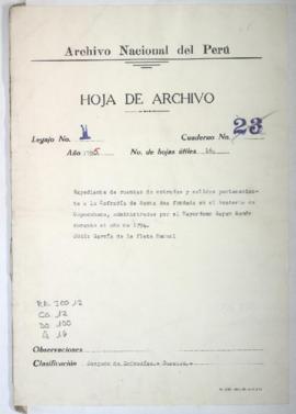 Cuentas de cargo y data