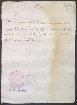 Remisión de documentos