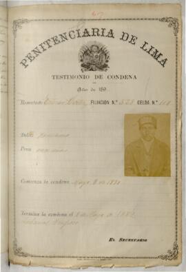 Testimonios de condena