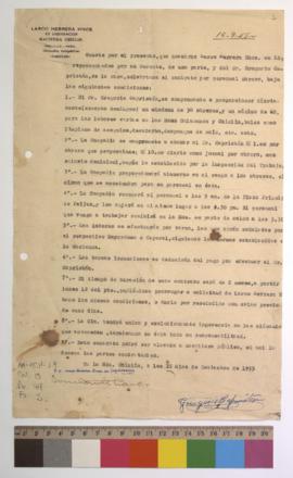 Contrato para el suministro de obreros (tercerización de obreros).