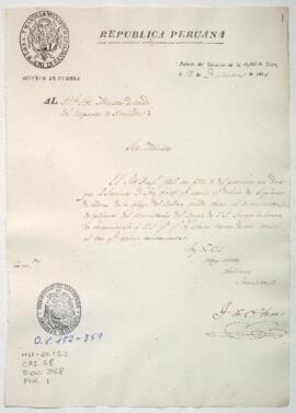 Nombramiento de consuctor de pliegos