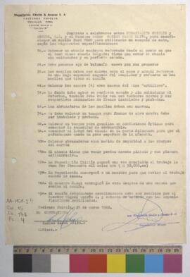 Contrato por la realización de obra.