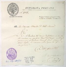 Nombramiento de vocal del Consejo Militar