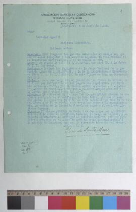 Ganados embarcados, envío de duplicados de facturas, depósito y entrega de dinero