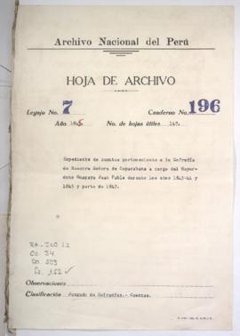 Comprobantes de cuenta