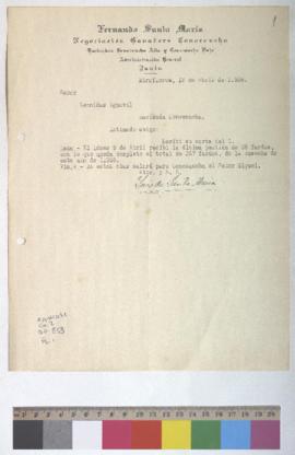 Recepción de fardos de lana