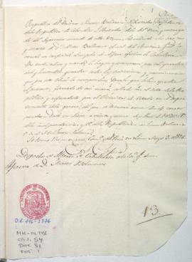 Otorgamiento de título militar