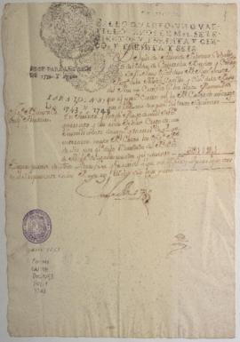 Certificación de partida en Libros Manuales de Caja Real