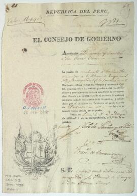 Nombramiento de teniente administrador