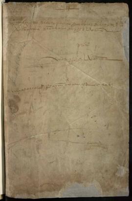 Protocolo notarial de Luis de Villareal