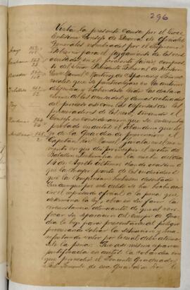 Testimonio de condena