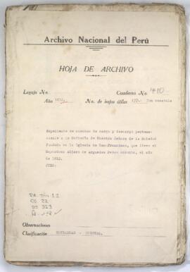 Comprobantes de cuenta