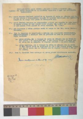 Contrato para maquila de arroz