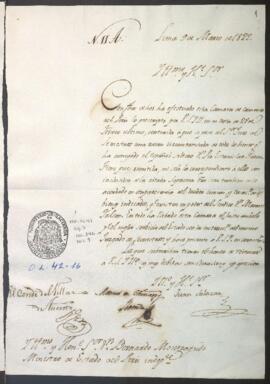 Razón de bienes secuestrados