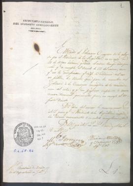 Modificación de decreto