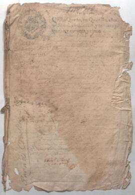 Protocolo notarial de Juan de Avellan