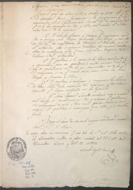 Instrucciones para embargo de bienes