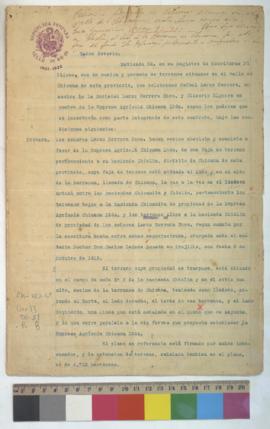 Escritura de cesión y permuta de terreno
