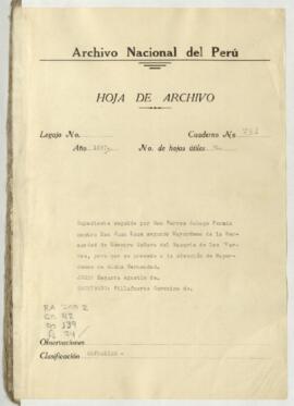 Inventario de bienes