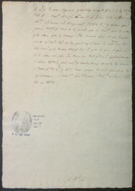 Cuenta sobre importe