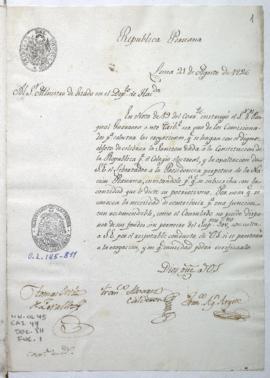 Colección de erogaciones para la exaltación del Libertador
