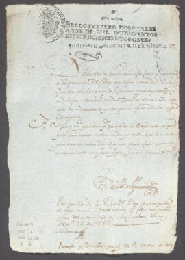 Entrega de testimonio