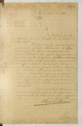 Testimonio de condena