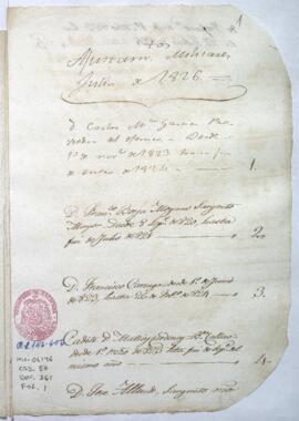 Relación de ajustamientos