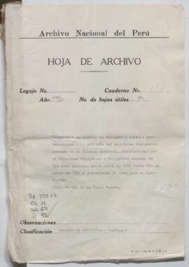 Cuentas de cargo y data