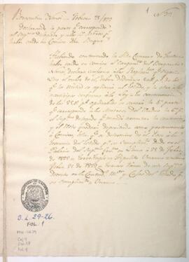 Distribución de comisos