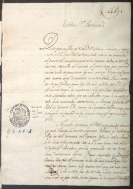 Diligencias por entrega de vestimenta