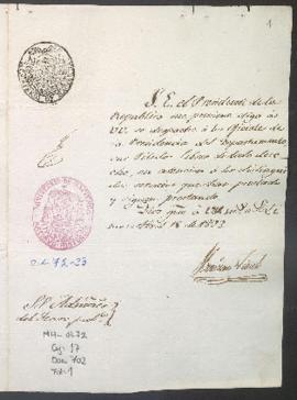 Otorgamiento de títulos libres de derecho