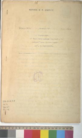 Escritura de cancelación