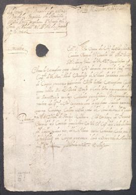 Documento de cargo