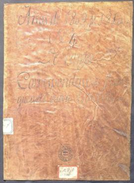 Libro de cargo de correspondencias