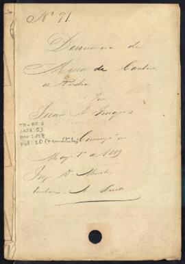 Denuncio de cantera de piedra